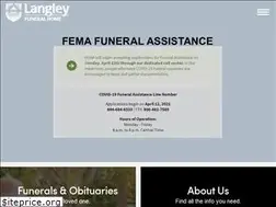 Sites similar to langleyfuneralhome.com