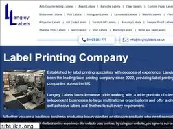 Sites similar to langleylabels.com
