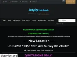 Sites similar to langleypartyrentals.com