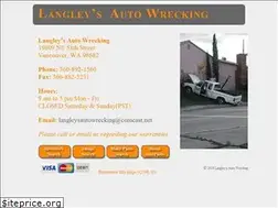 Sites similar to langleysautowrecking.com