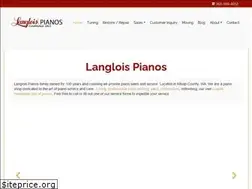 Sites similar to langloispiano.com