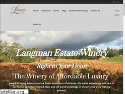 Sites similar to langmanwinery.com