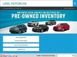 Sites similar to langmotorcar.com