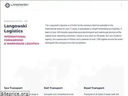 Sites similar to langowski.eu