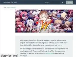 Sites similar to langrisser.info