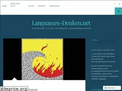 Sites similar to langsames-denken.net