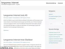 Sites similar to langsames-internet.de