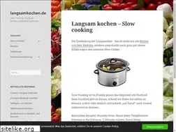 Sites similar to langsamkochen.de
