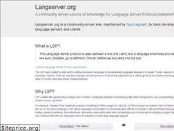 Sites similar to langserver.org