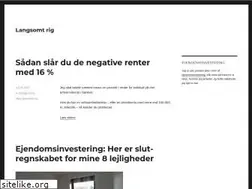 Sites similar to langsomtrig.dk
