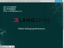 Sites similar to langspire.com