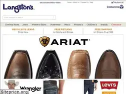 Sites similar to langstons.com