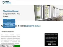 Sites similar to langu-sistemos.lt