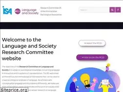 Sites similar to language-and-society.org