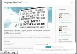 Sites similar to language-boutique.com