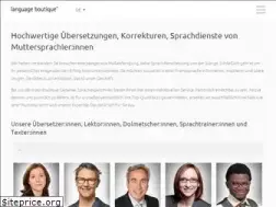 Sites similar to language-boutique.de