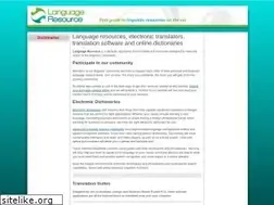Sites similar to language-resource.co.uk