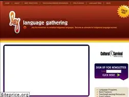 Sites similar to languagegathering.org