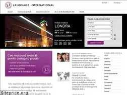 Sites similar to languageinternational.ro