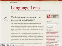 Sites similar to languagelens.wordpress.com