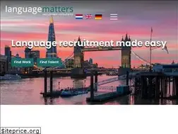 Sites similar to languagematters.co.uk