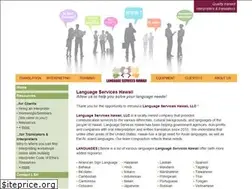 Sites similar to languageserviceshawaii.com