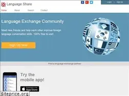 Sites similar to languageshare.com