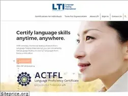 Sites similar to languagetesting.com