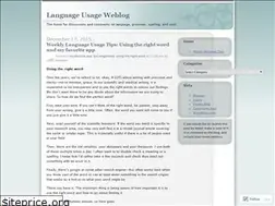 Sites similar to languagetips.wordpress.com