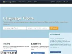 Sites similar to languagetutors.ca