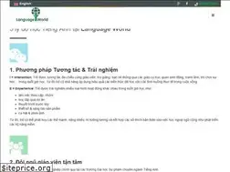 Sites similar to languageworld.edu.vn