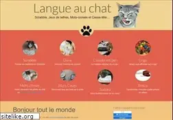Sites similar to langue-au-chat.fr