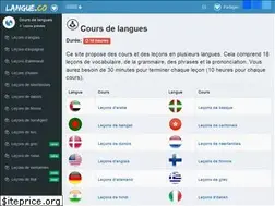 Sites similar to langue.co
