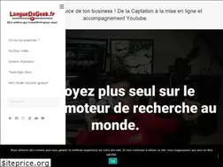 Sites similar to languedegeek.fr