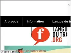 Sites similar to languedutravail.org