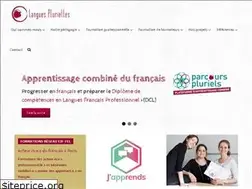 Sites similar to langues-plurielles.fr