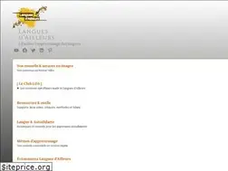 Sites similar to languesdailleurs.com
