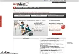 Sites similar to langwhich.com