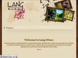Sites similar to langwines.com