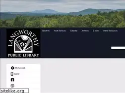 Sites similar to langworthylibrary.org