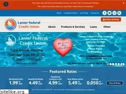 Sites similar to lanierfcu.org