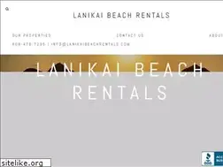 Sites similar to lanikaibeachrentals.com