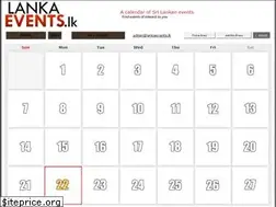 Sites similar to lankaevents.lk