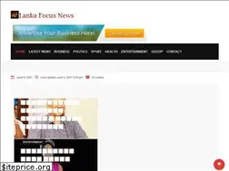 Sites similar to lankafocusnews.com