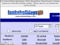 Sites similar to lankaholidays.com