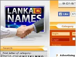 Sites similar to lankanames.lk