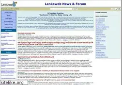 Sites similar to lankaweb.com
