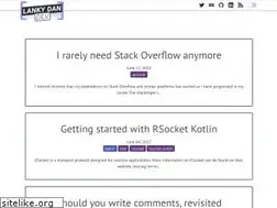 Sites similar to lankydanblog.com