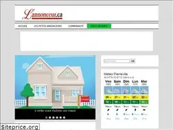 Sites similar to lannonceur.ca