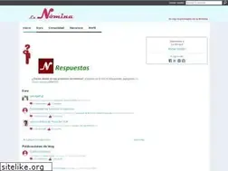 Sites similar to lanomina.com.mx